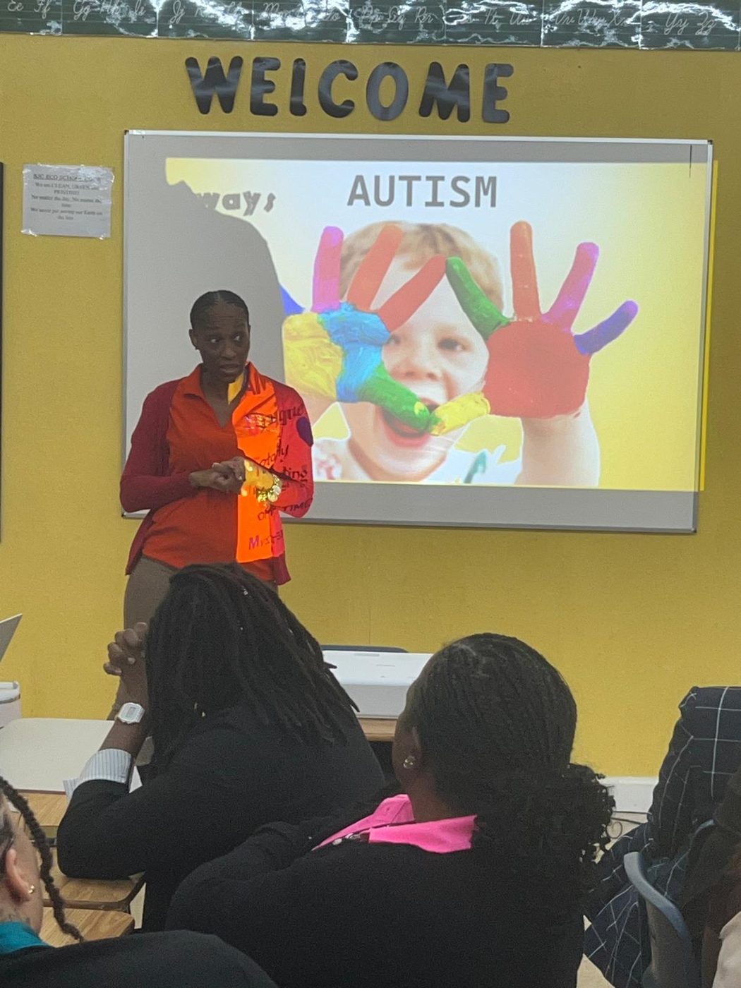 Autism awareness presentation in our classroom