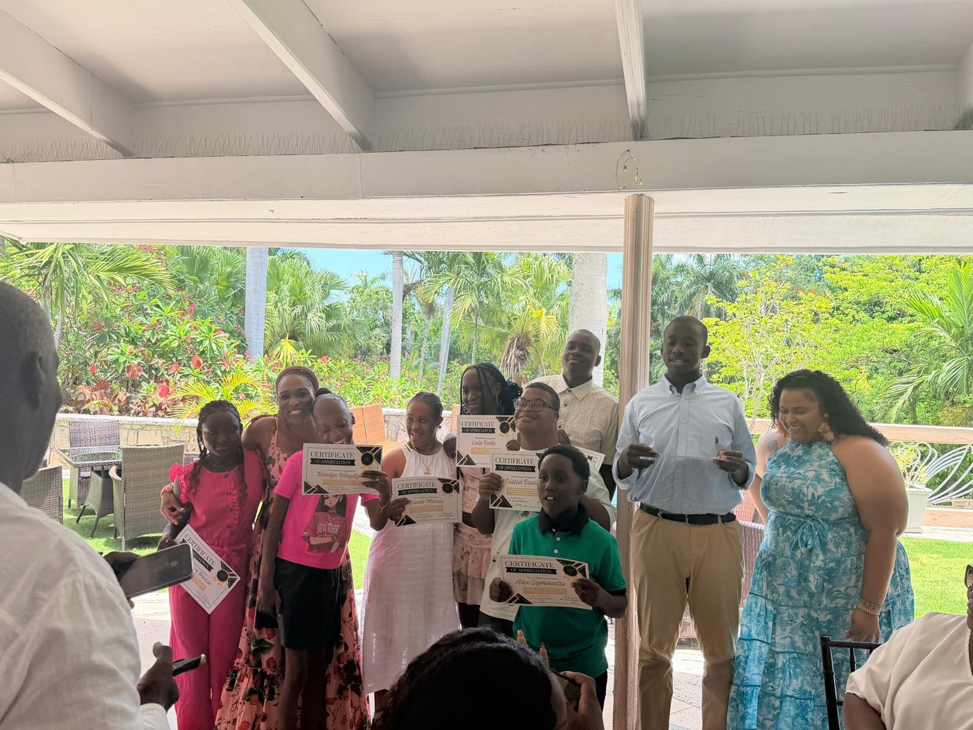 Our awards celebration at school