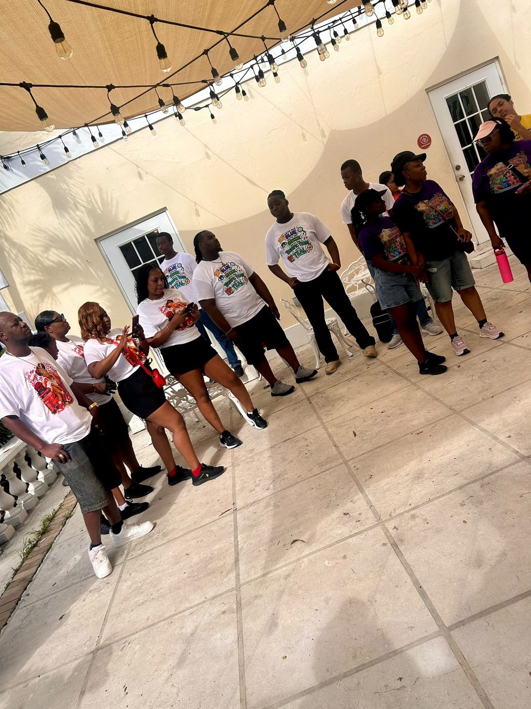 A family at our community day